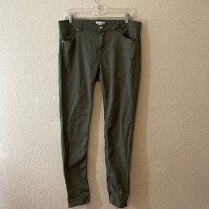 H&M light olive green pants/jeans size 14